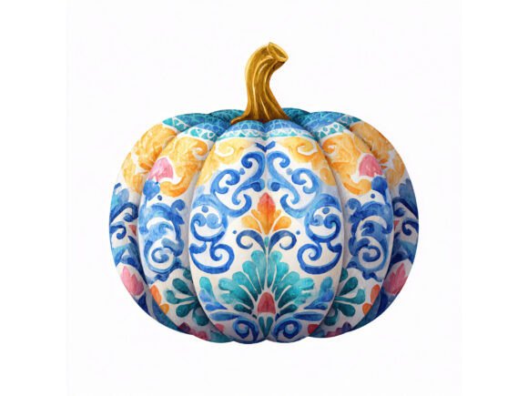 14 JPG Pumpkin Watercolor Set: A Professional Review