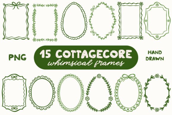 15 Cottagecore Spring Frames PNG Bundle: A Practical Guide for Designers and Creators