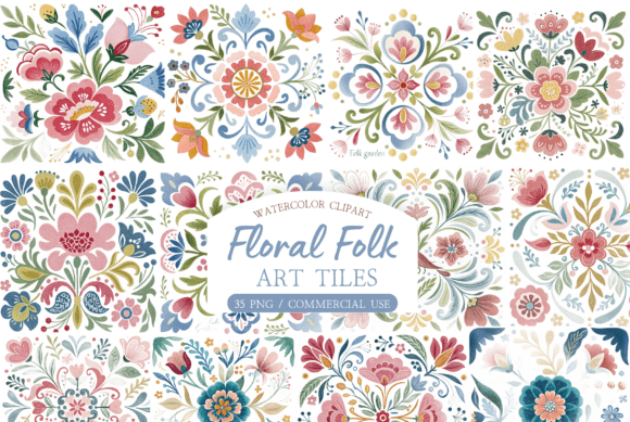 Boho Folk Art Graphics Pack: A Creative Resource for Makers and Designers