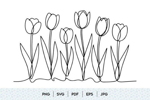 Essential Guide to Tulip Flower Line Art SVG