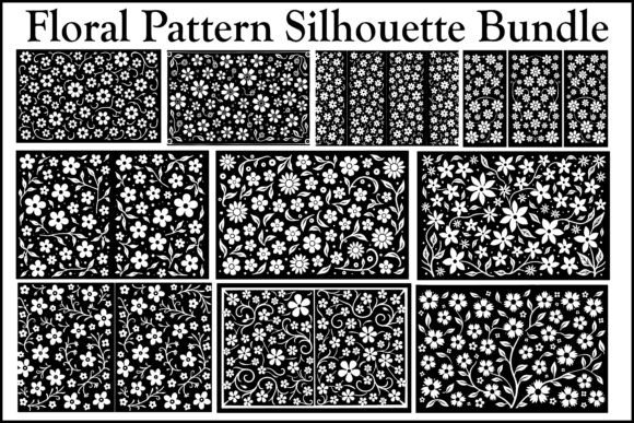 Floral Pattern Silhouette Bundle: A Designer’s Essential