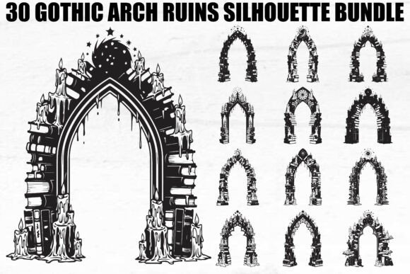 Gothic Arch Ruins SVG Bundle: A Comprehensive Guide for Creators