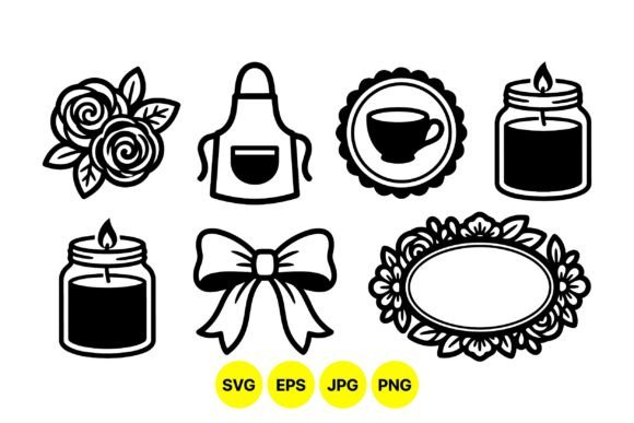 Hand Drawn Cozy Kitchen SVG: Elevating Your Creative Projects with Warmth and Detail