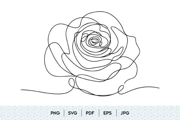 Mastering Abstract Rose Line Art SVG for Modern Design Projects