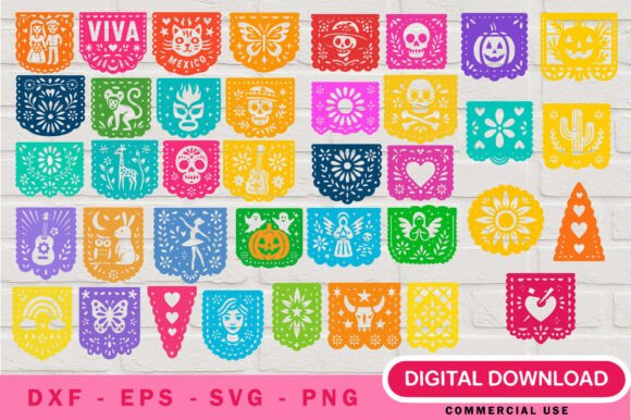Mastering Digital Craftsmanship with a Papel Picado SVG Bundle