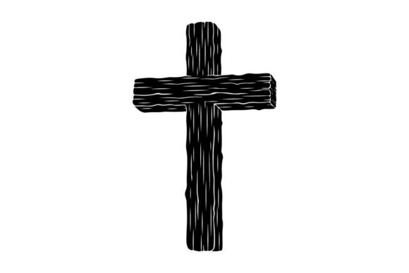 Minimalist Wooden Cross Symbol Isolated: A Design Evaluation