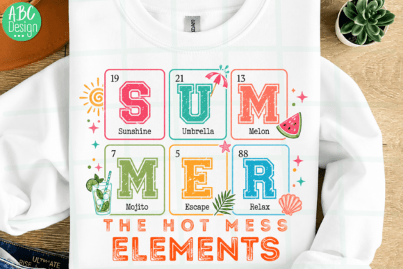 Summer the Hot Mess Elements PNG: A Creative Guide for Seasonal Design